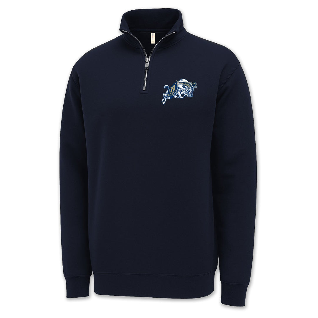 Pick Your Design USNA 1/4 Zip Sweatshirt