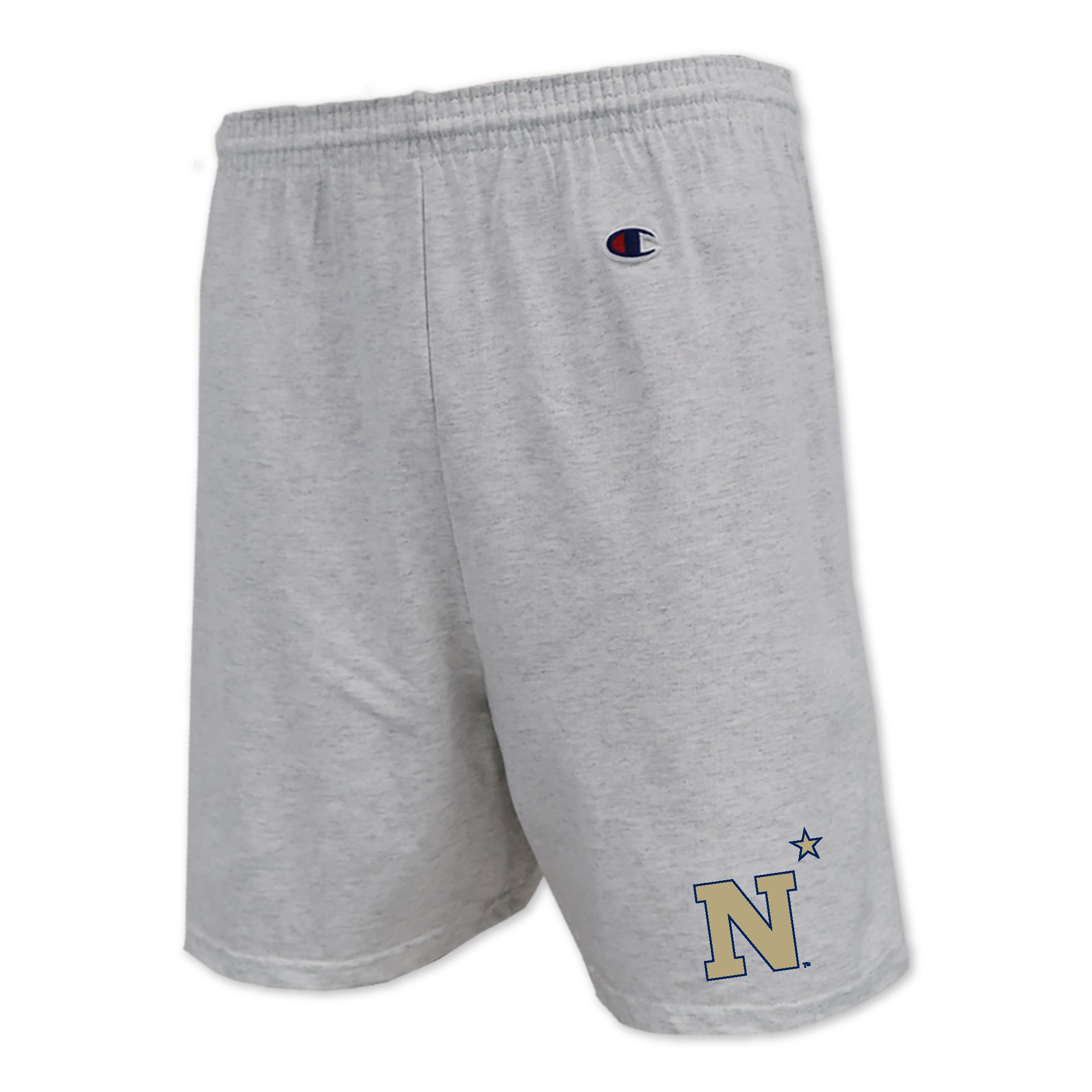 Pick Your Design Navy Cotton Shorts (Grey)