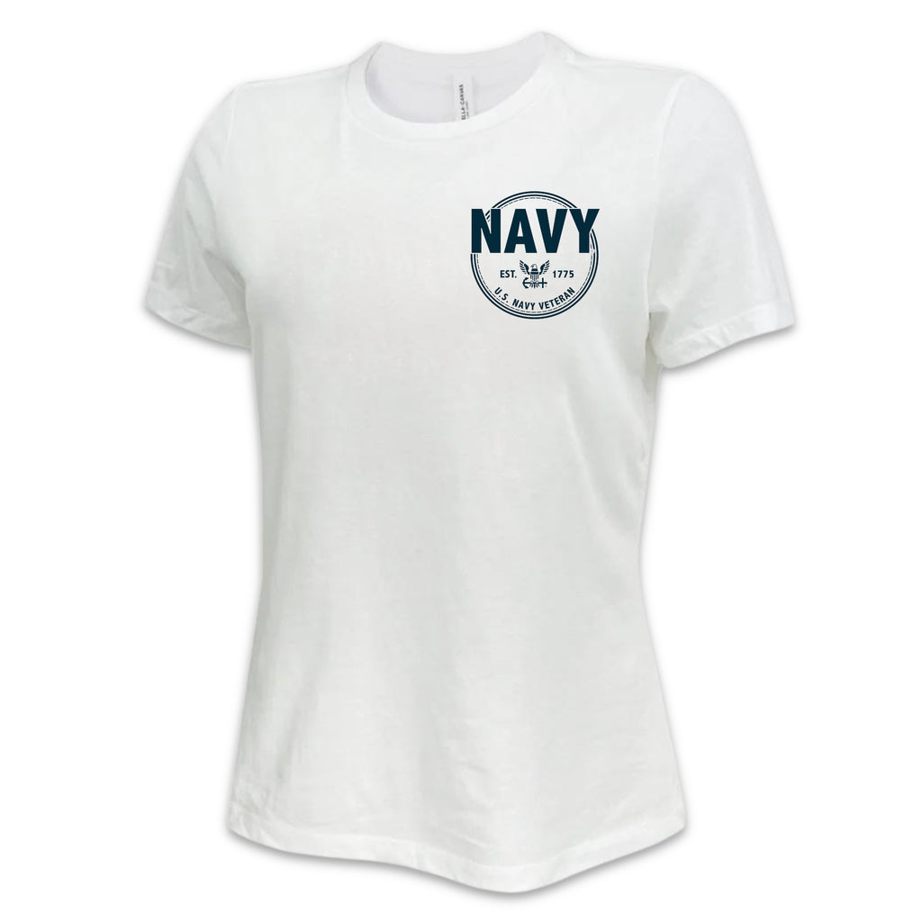 Navy Veteran Ladies T-Shirt
