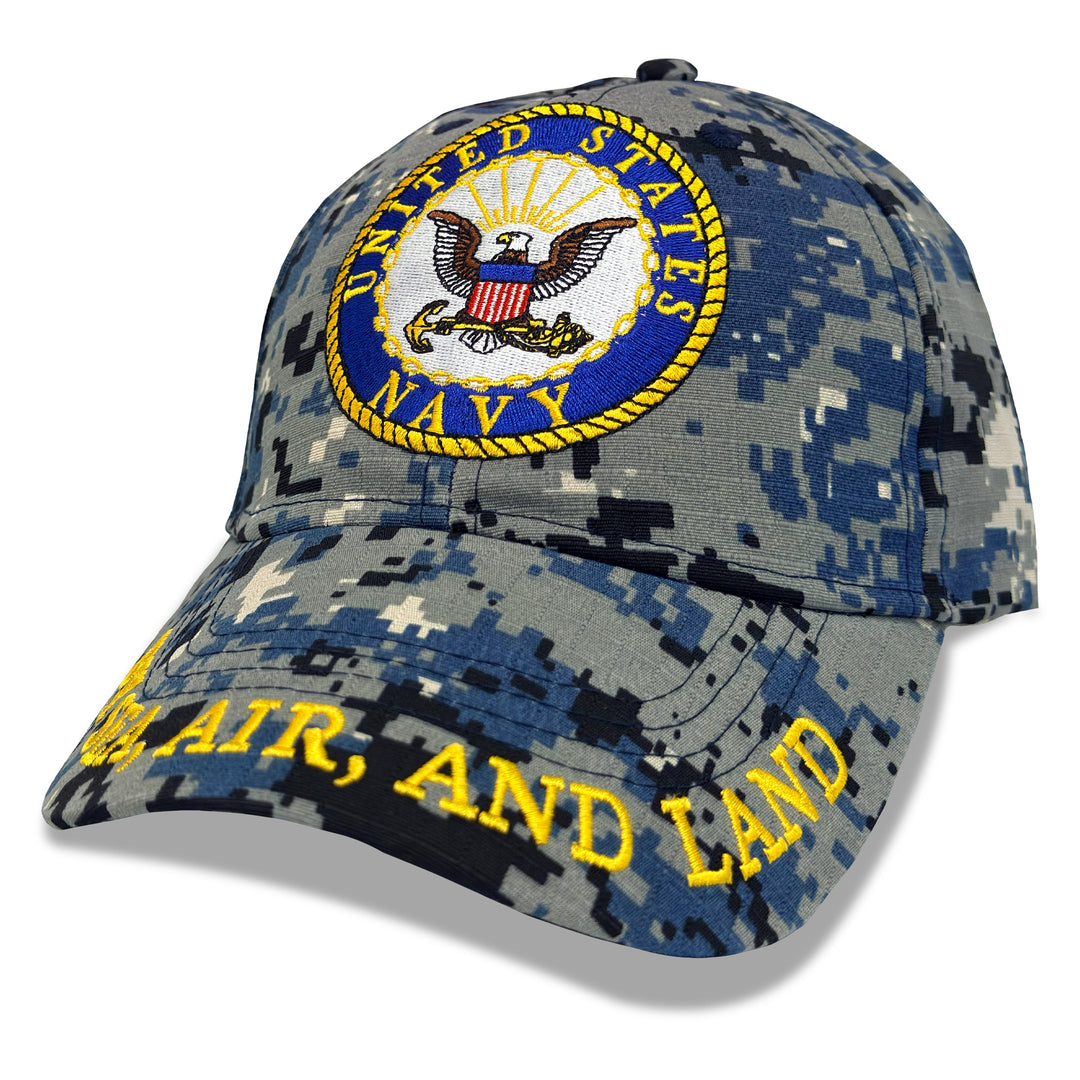USN Logo Camo Hat