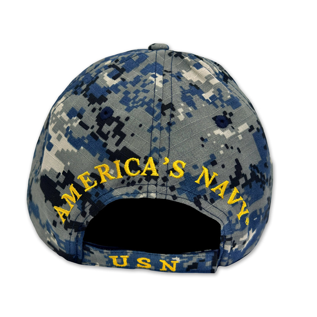 USN Logo Camo Hat