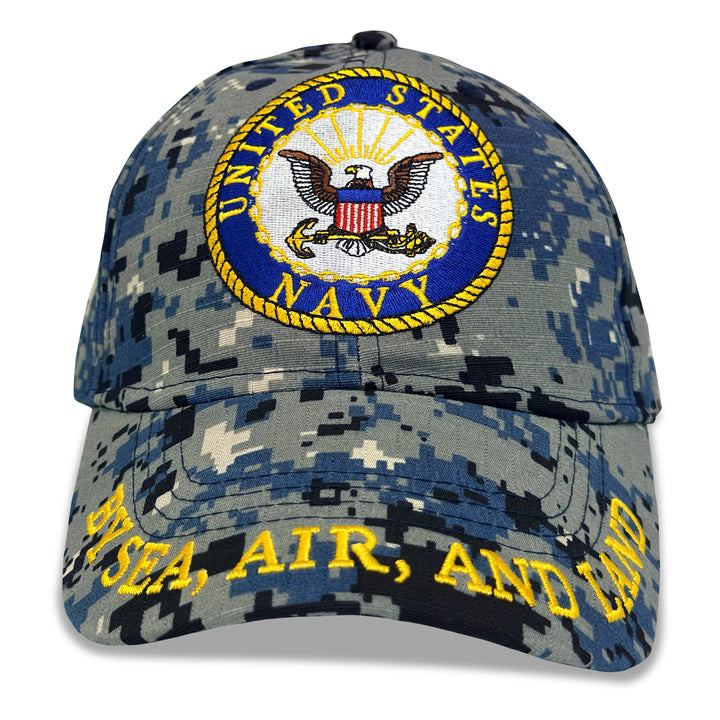 USN Logo Camo Hat