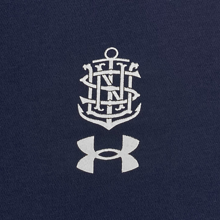 Navy Under Armour 2025 Rivalry Ladies Navy 250th Icon Fleece Crew (Navy)