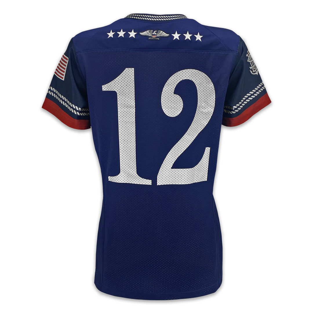 Navy Under Armour 2025 Rivalry Women's Football Replica Jersey (Navy)