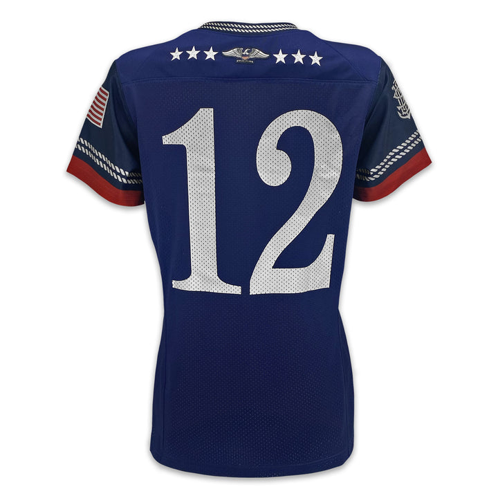 Navy Under Armour 2025 Rivalry Women's Football Replica Jersey (Navy)