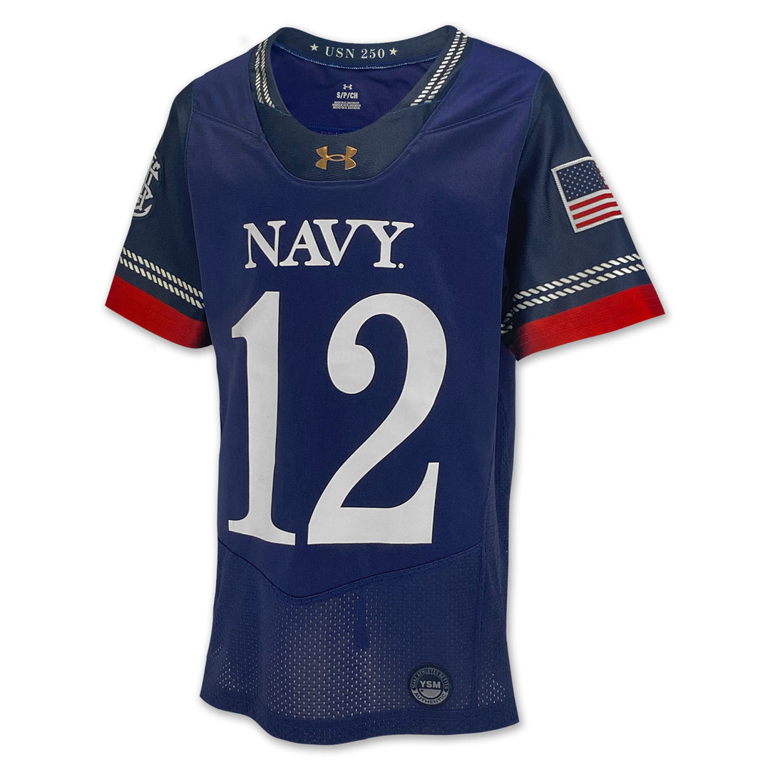 Navy Under Armour 2025 Rivalry Youth Football Replica Jersey (Navy)