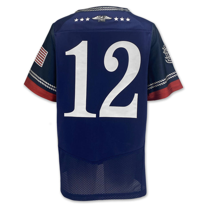 Navy Under Armour 2025 Rivalry Youth Football Replica Jersey (Navy)