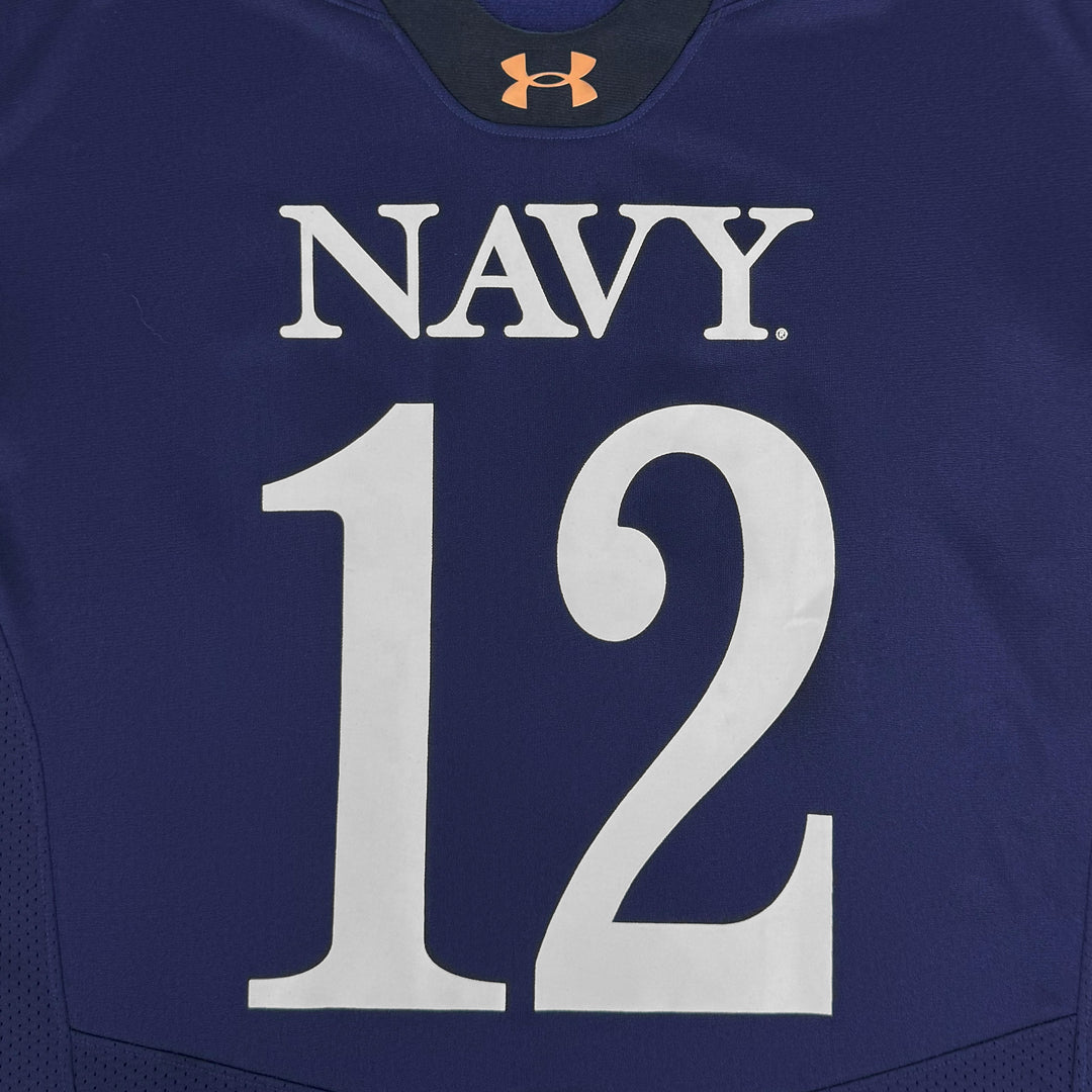 Navy Under Armour 2025 Rivalry Youth Football Replica Jersey (Navy)
