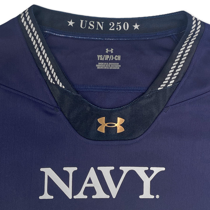 Navy Under Armour 2025 Rivalry Youth Football Replica Jersey (Navy)