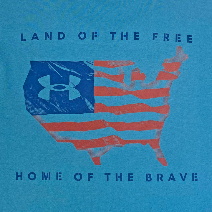 Under Armour Freedom Flag USA T-Shirt (Blue)