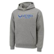 Load image into Gallery viewer, Pick Your Design Air Force Hooded Sweatshirt (Grey)