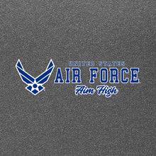 Load image into Gallery viewer, United States Air Force Aim High Performance Hood (Grey)