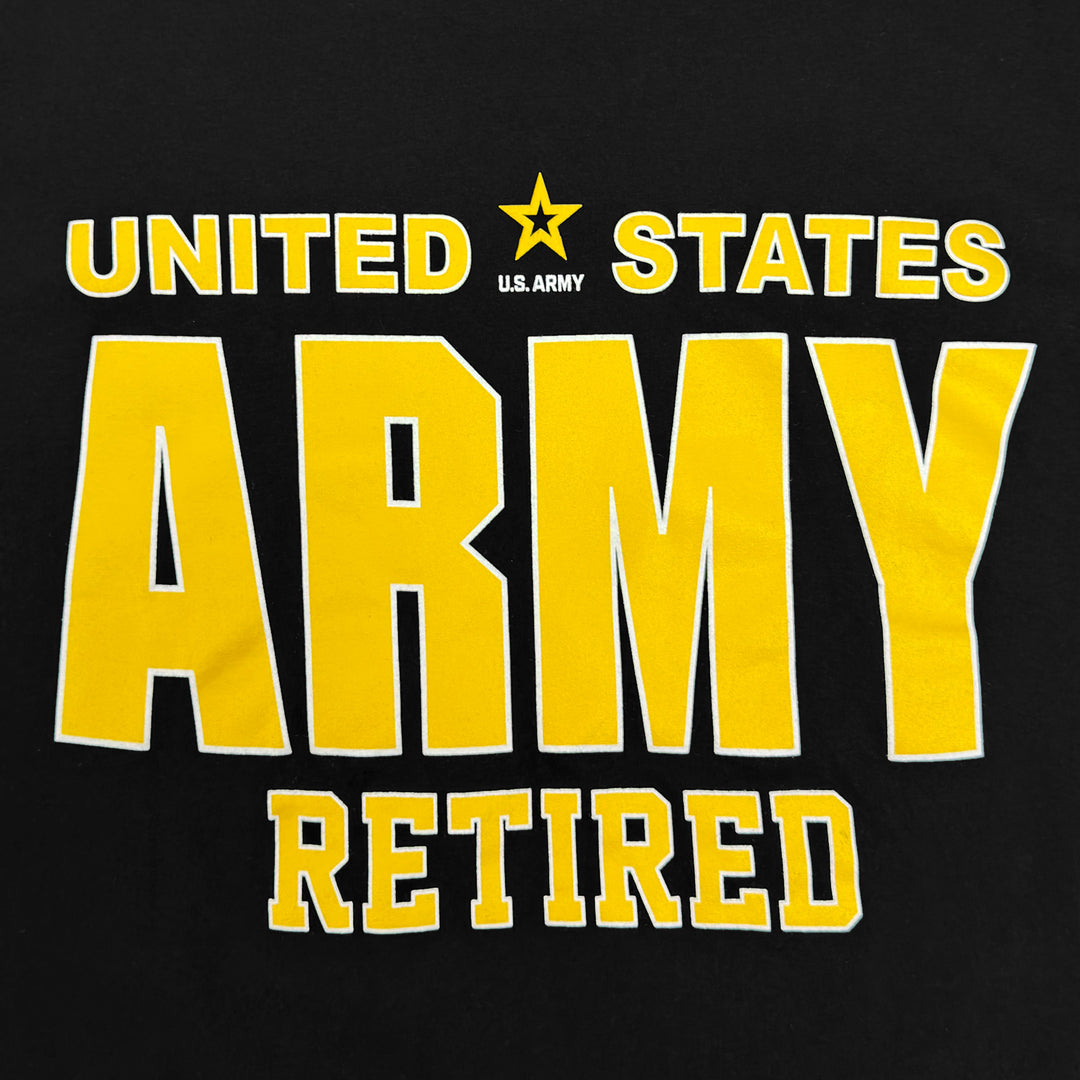 United States Army Retired T-Shirt (Black)