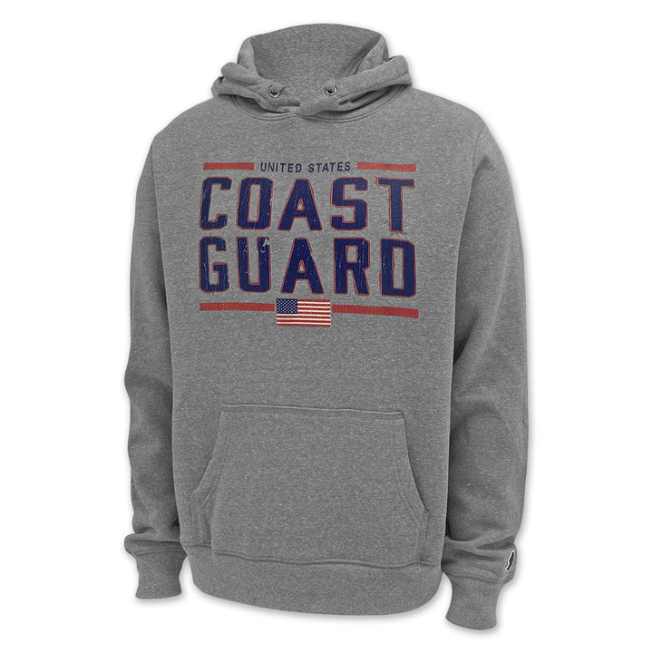 United States Coast Guard Flag Heritage Hood (Grey)