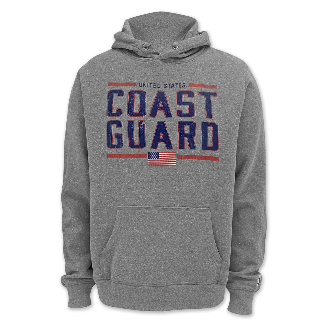 United States Coast Guard Flag Heritage Hood (Grey)