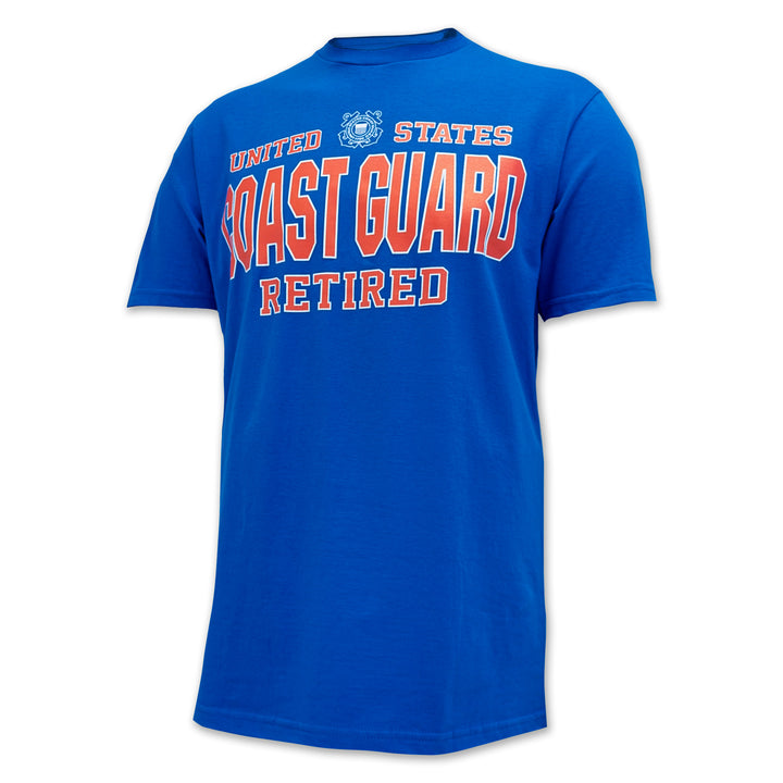 United States Coast Guard Retired T-Shirt (Royal)