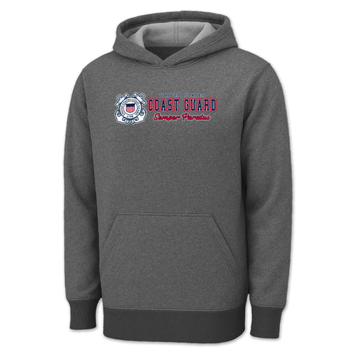 United States Coast Guard Semper Paratus Performance Hood (Grey)