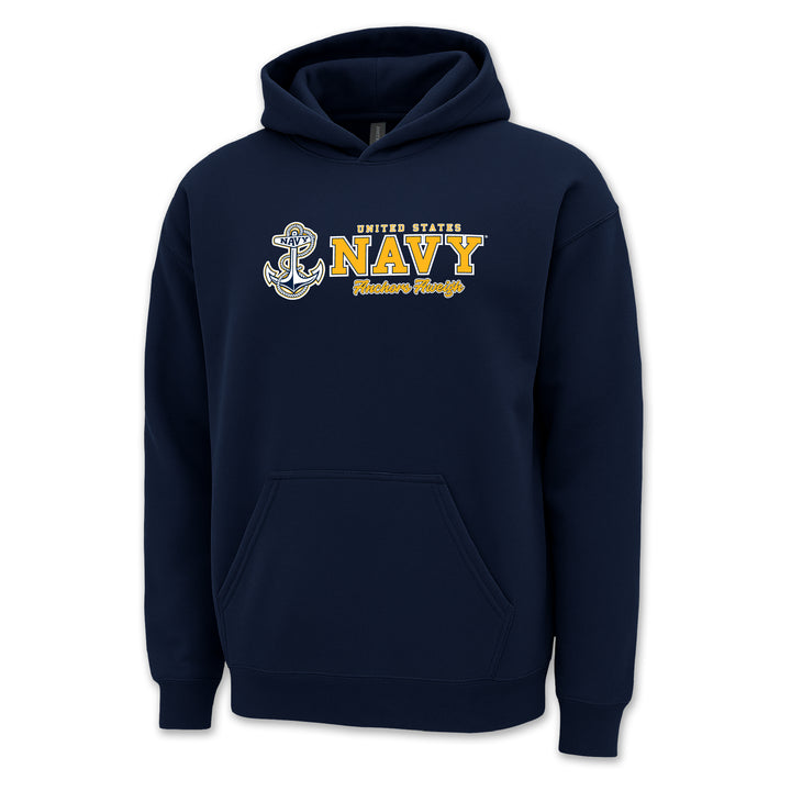 United States Navy Anchors Aweigh Hood