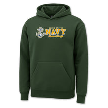 Load image into Gallery viewer, United States Navy Anchors Aweigh Hood