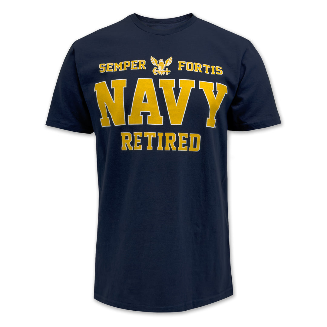 United States Navy Retired T-Shirt (Navy)