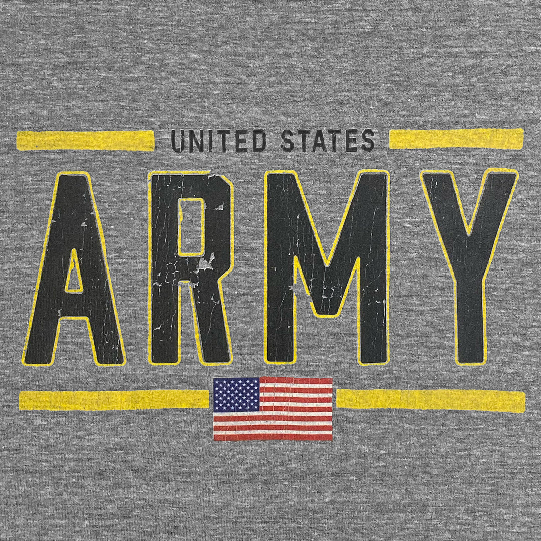 United States Army Flag Vintage T-Shirt (Grey)