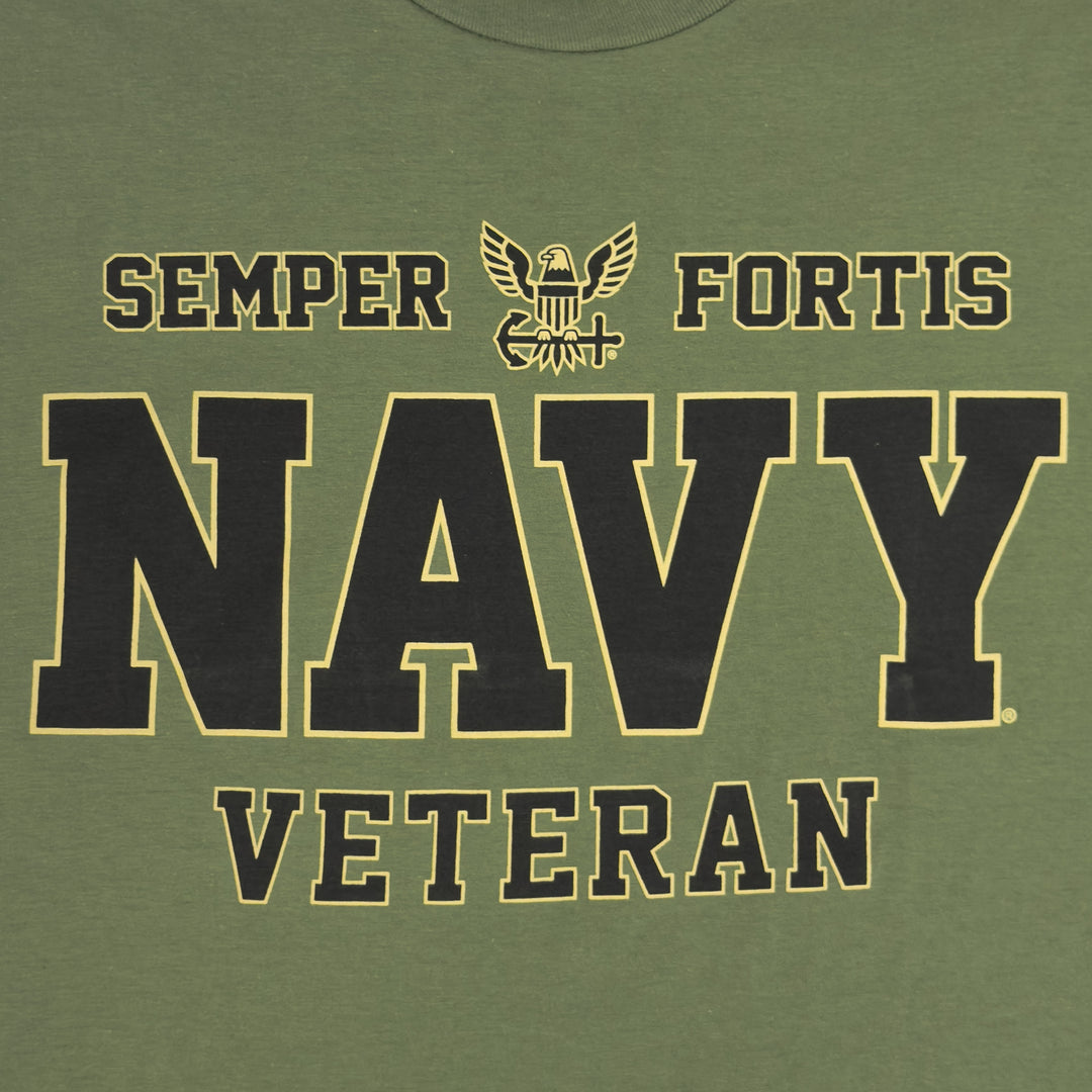 United States Navy Veteran T-Shirt (Military Green)