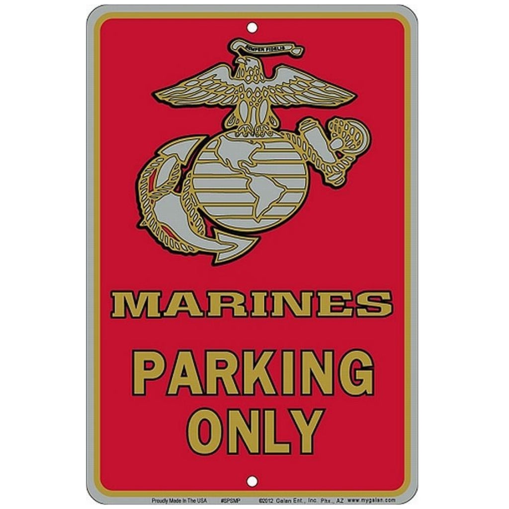 Marines Parking Only Sign