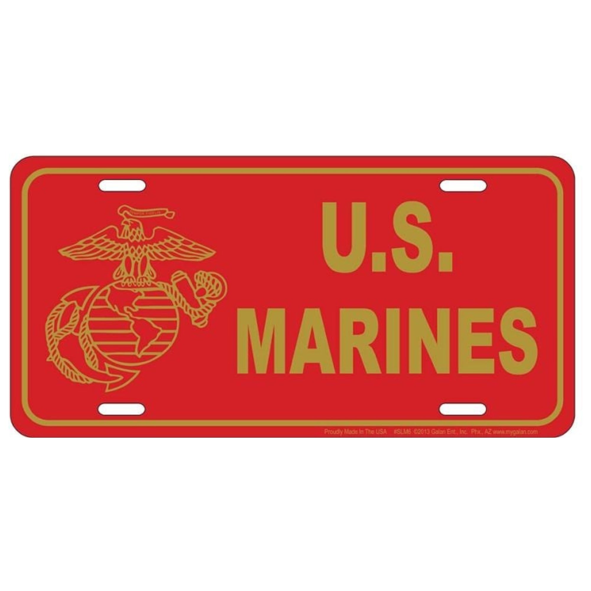 U.S. Marines EGA License Plate