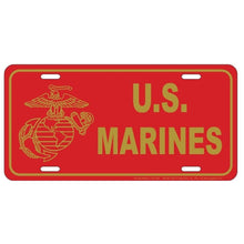 Load image into Gallery viewer, U.S. Marines EGA License Plate