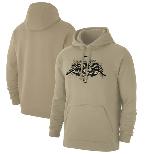 Army Nike Thunder Run Club Fleece Hood (Tan)