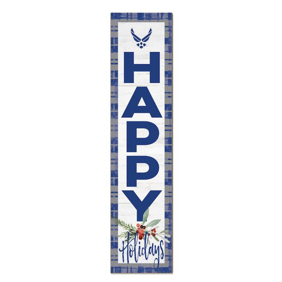 Air Force Happy Holidays Sign (11x46)*
