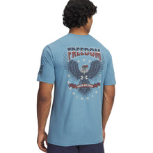 Load image into Gallery viewer, Under Armour Freedom Military Eagle T-Shirt (Blue)