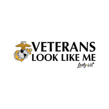 Load image into Gallery viewer, Marines Vet Looks Like Me T-Shirt