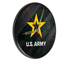 Load image into Gallery viewer, United States Army Solid Wood Clock