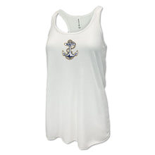 Load image into Gallery viewer, Navy Ladies Anchor Racerback
