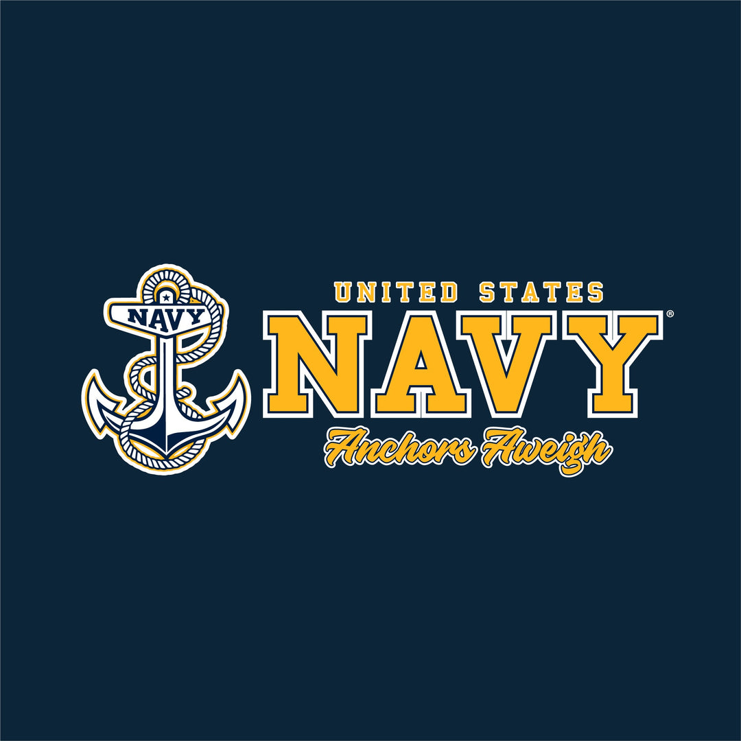 United States Navy Ladies Anchors Aweigh T-Shirt