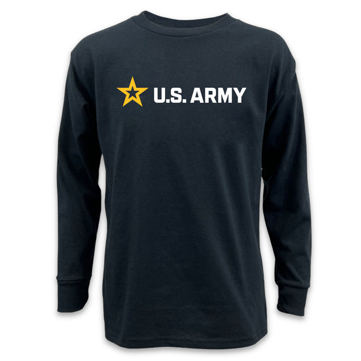 Army Full Chest Youth Long Sleeve T-Shirt
