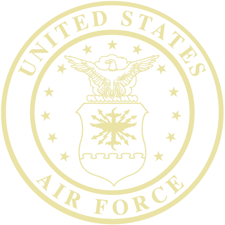 U.S. Air Force Embossed Studio Certificate Frame (Vertical)*