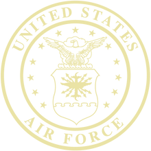 Load image into Gallery viewer, U.S. Air Force Embossed Studio Certificate Frame (Vertical)*