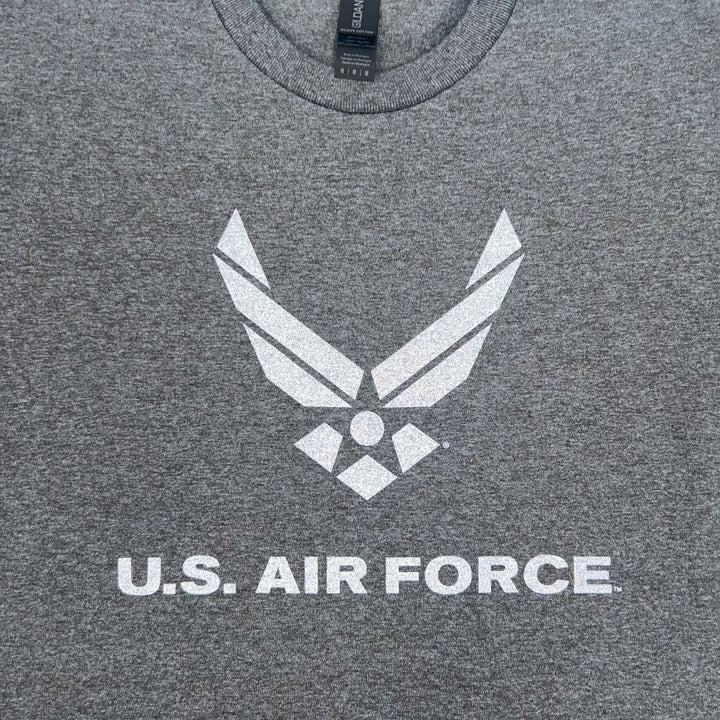 Air Force Reflective Logo T-Shirt (Charcoal)
