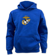 Load image into Gallery viewer, Marines Youth EGA Logo Hood