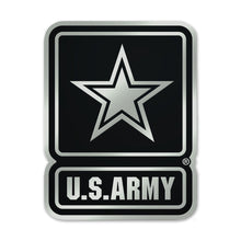 Load image into Gallery viewer, Army Star Chrome Emblem