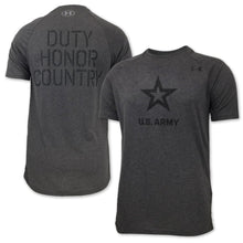 Load image into Gallery viewer, Army Under Armour Duty Honor Country Tech T-Shirt (Charcoal)