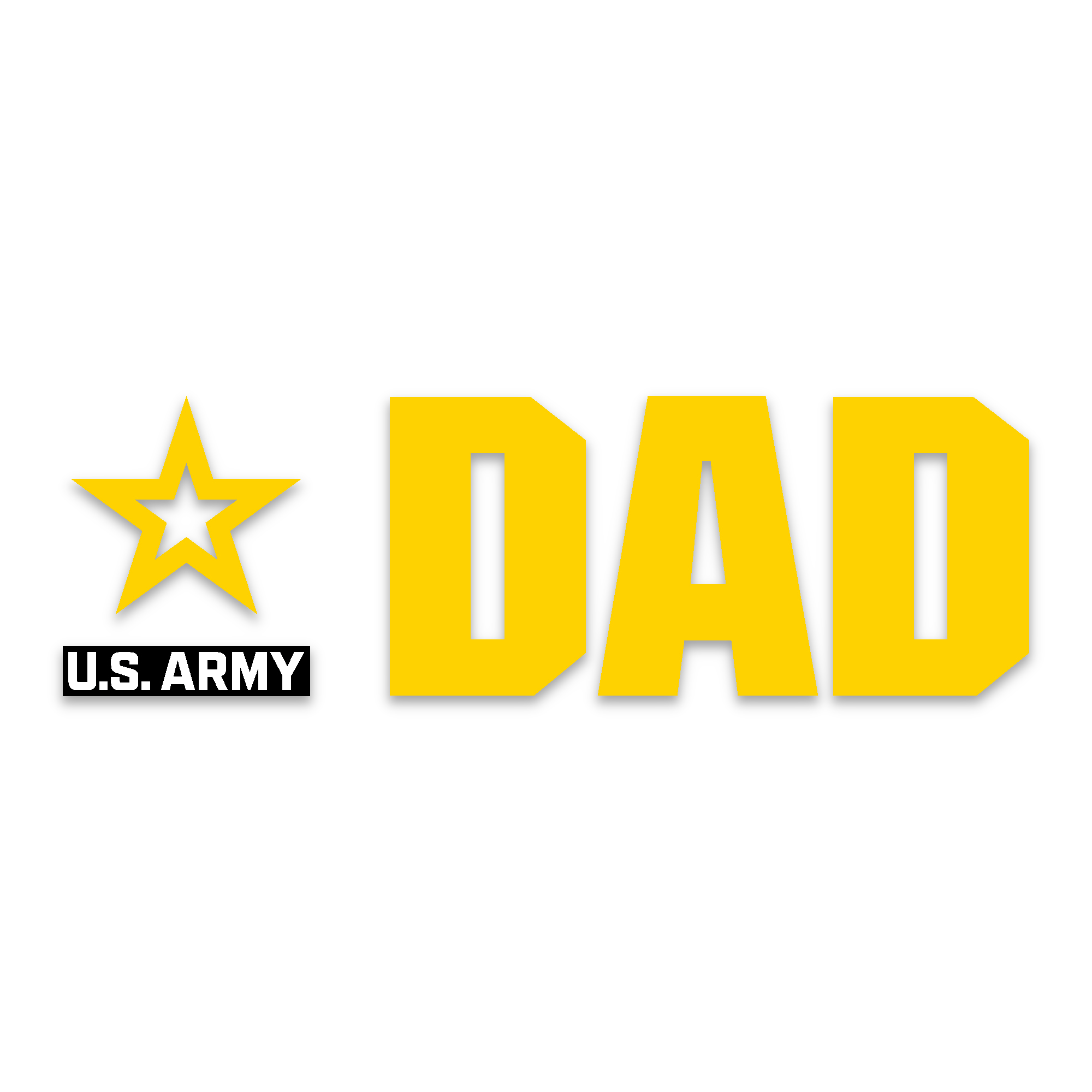 Army Dad Decal