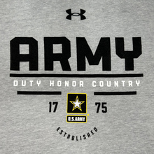 Load image into Gallery viewer, Army Under Armour Duty Honor Country T-Shirt (Steel Heather)