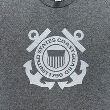 Load image into Gallery viewer, Coast Guard Reflective Logo T-Shirt (Charcoal)