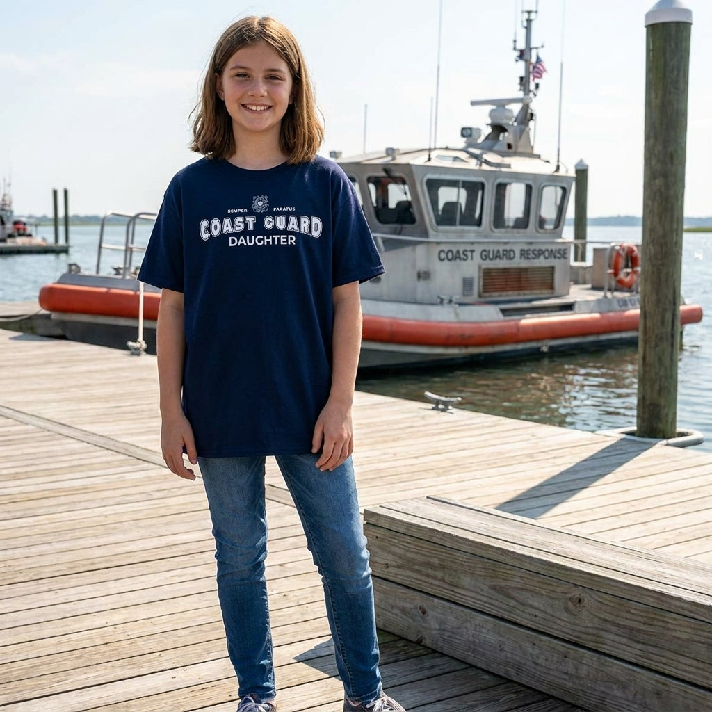 Coast Guard Family Youth T-Shirts