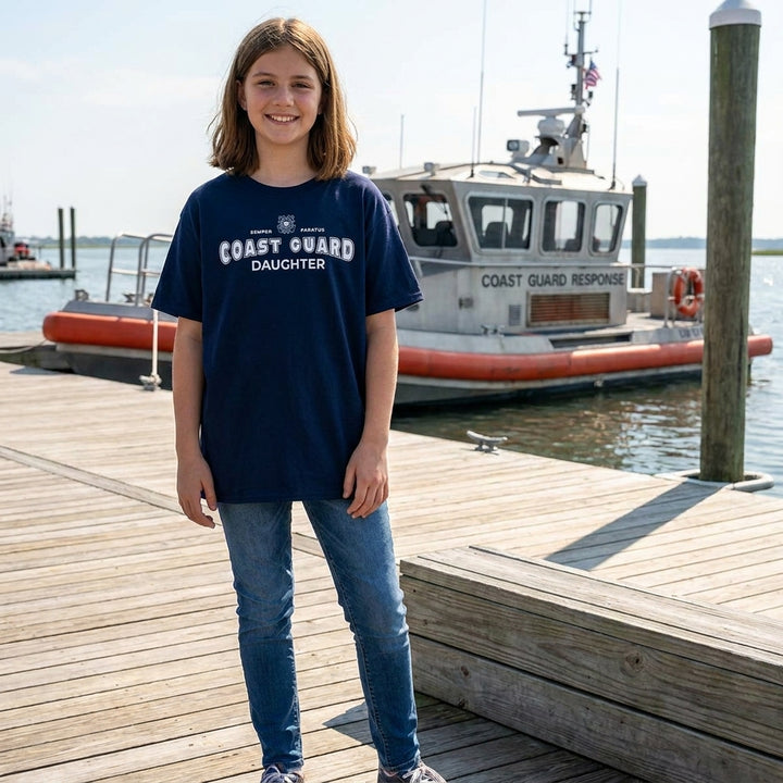 Coast Guard Family Youth T-Shirts