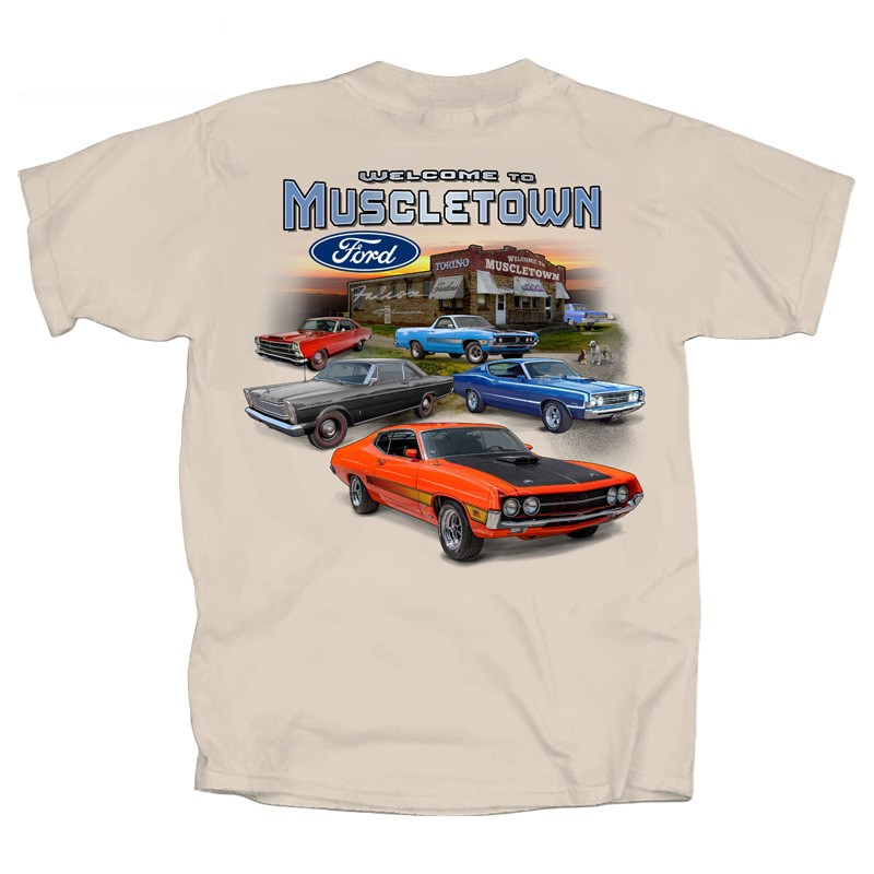 Ford Muscletown T-Shirt (Tan)