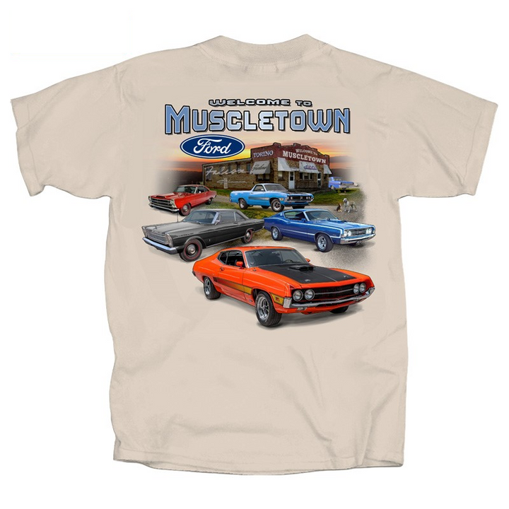 Ford Muscletown T-Shirt (Tan)
